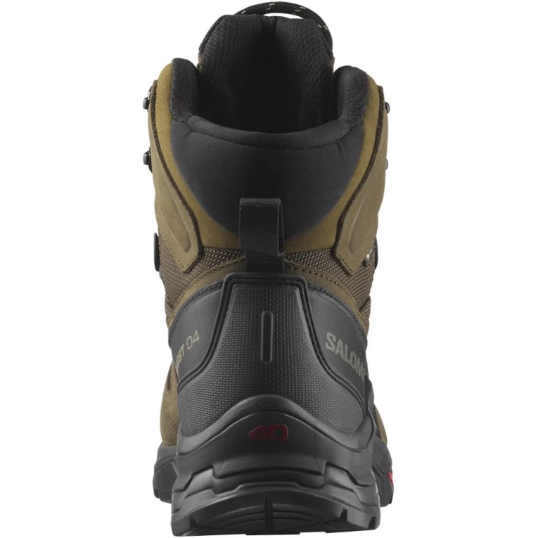 Botas Montaña Salomon Quest 4 GTX Hombre Verde Oliva | MX LOYU192